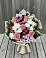 Букет цветов из: Альстромерии, Гвоздики, Розы и Хризантемы в Шалушке