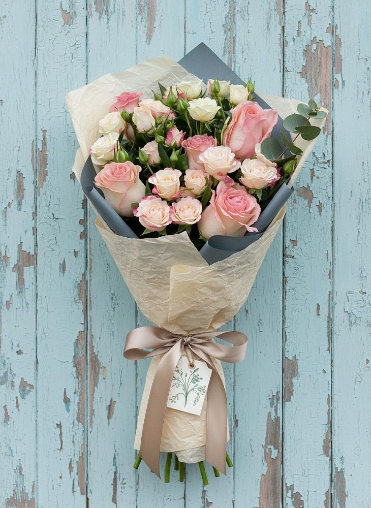 Букет цветов из: Розы в Шалушке