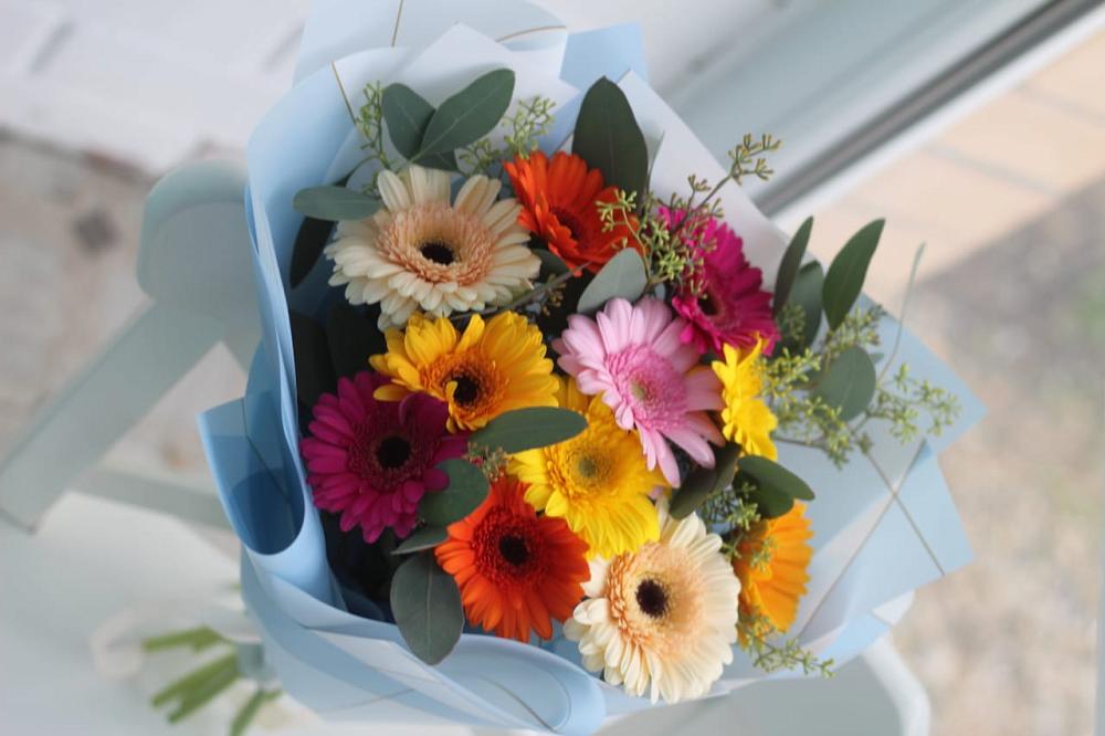 Букет цветов из: Герберы в Шалушке