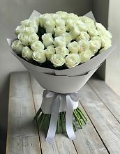 Букет 35 Белых роз в Шалушке