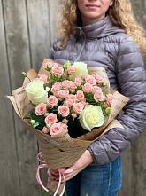 Букет цветов из:  Розы #REPLACE_PRED# Шалушке