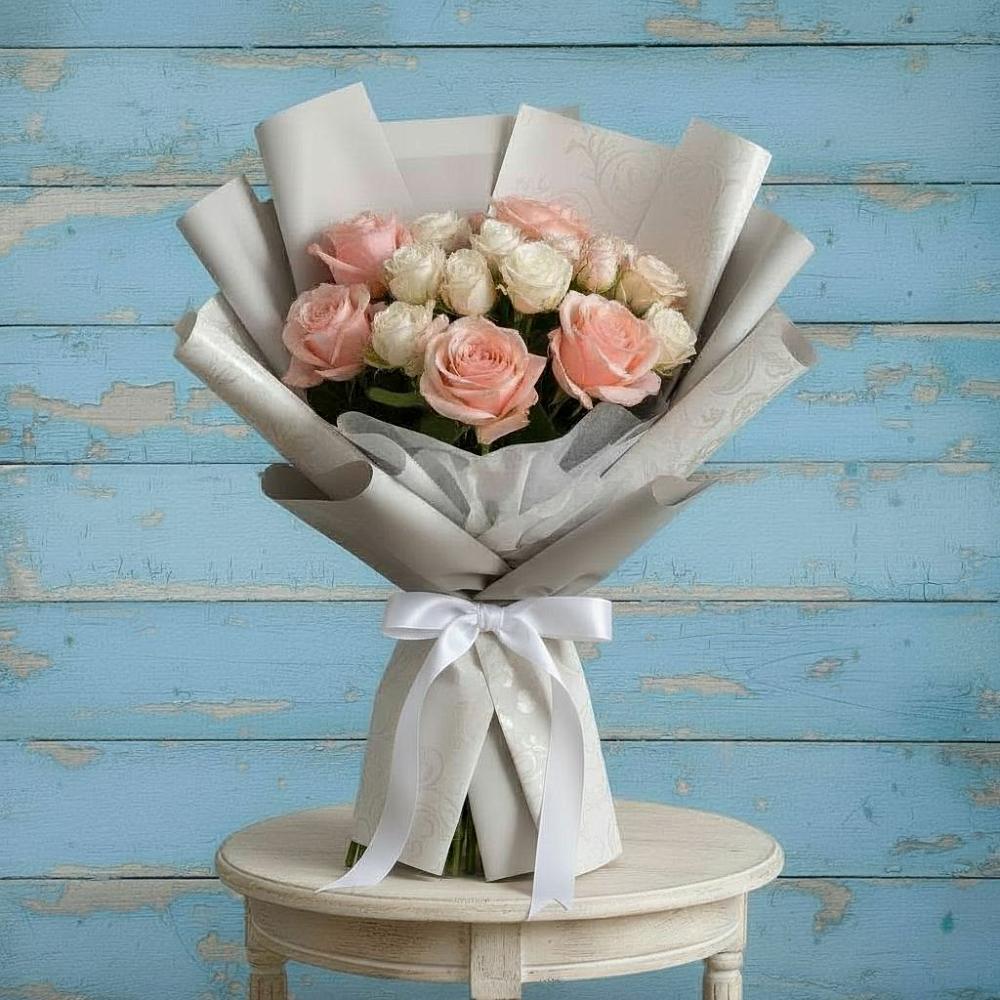 Букет цветов из: Розы в Шалушке