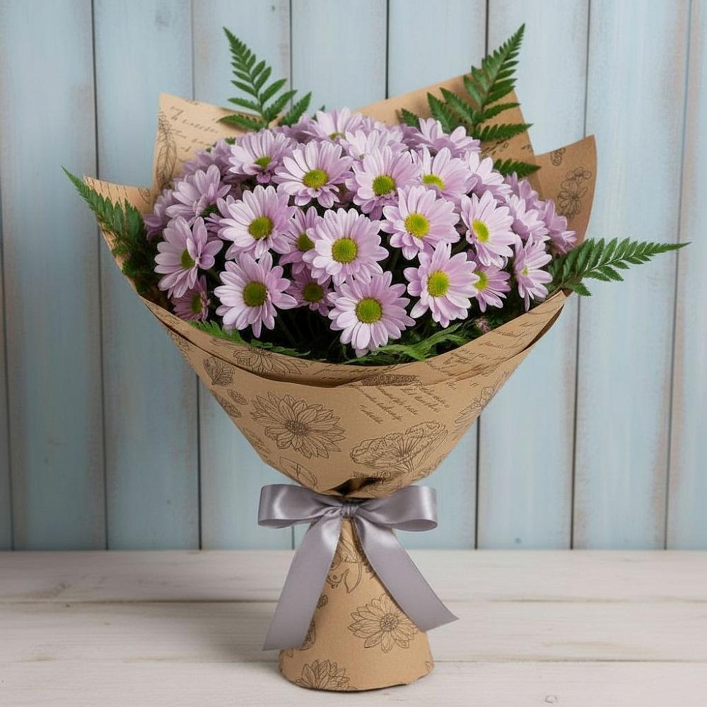 Букет цветов из: Хризантемы в Шалушке