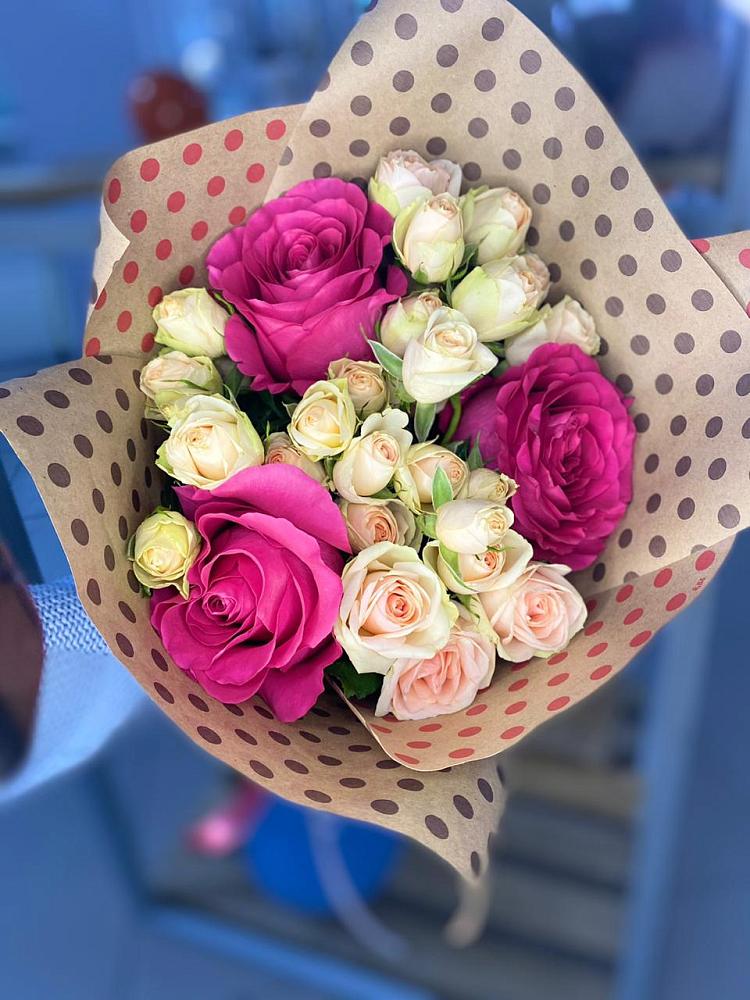 Букет цветов из: Розы в Шалушке