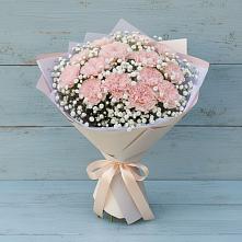 Букет цветов из:  Гвоздики в Шалушке