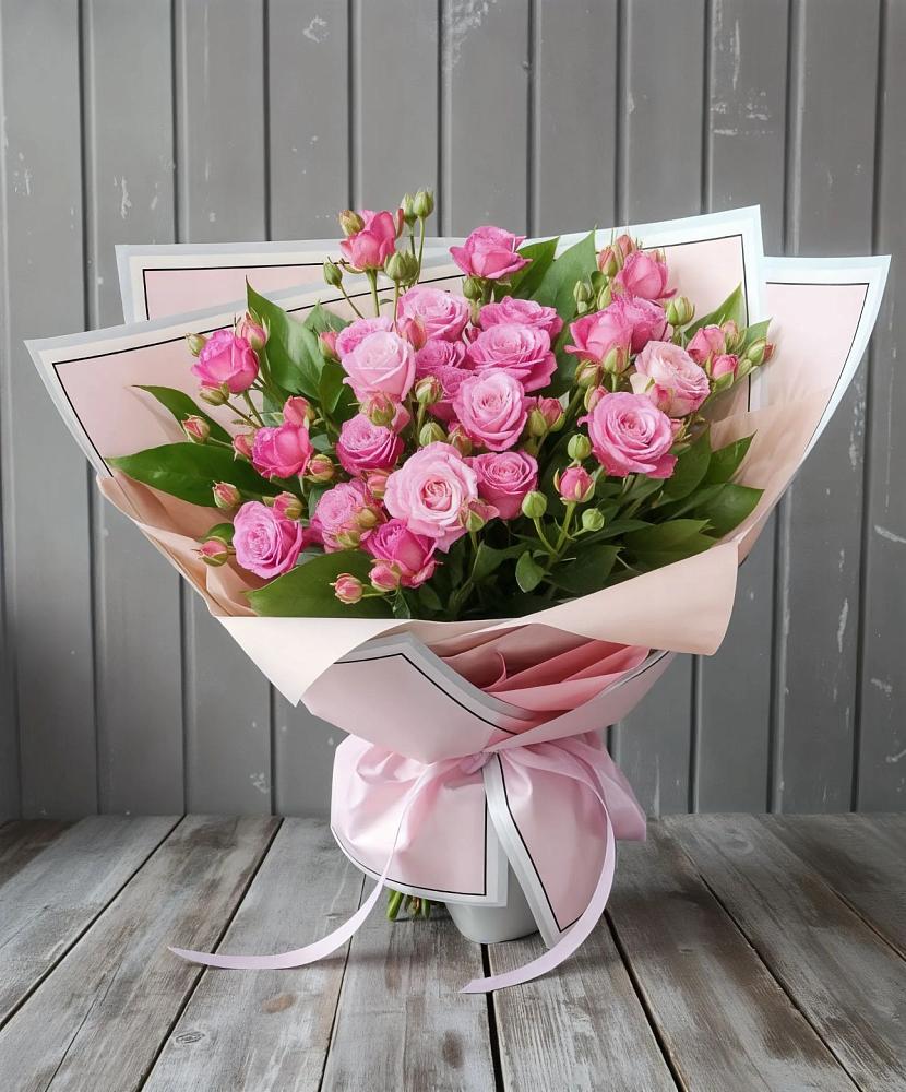 Букет Розовый кустик в Шалушке