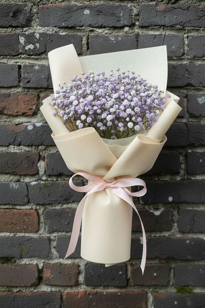 Букет цветов из: Гипсофила в Шалушке