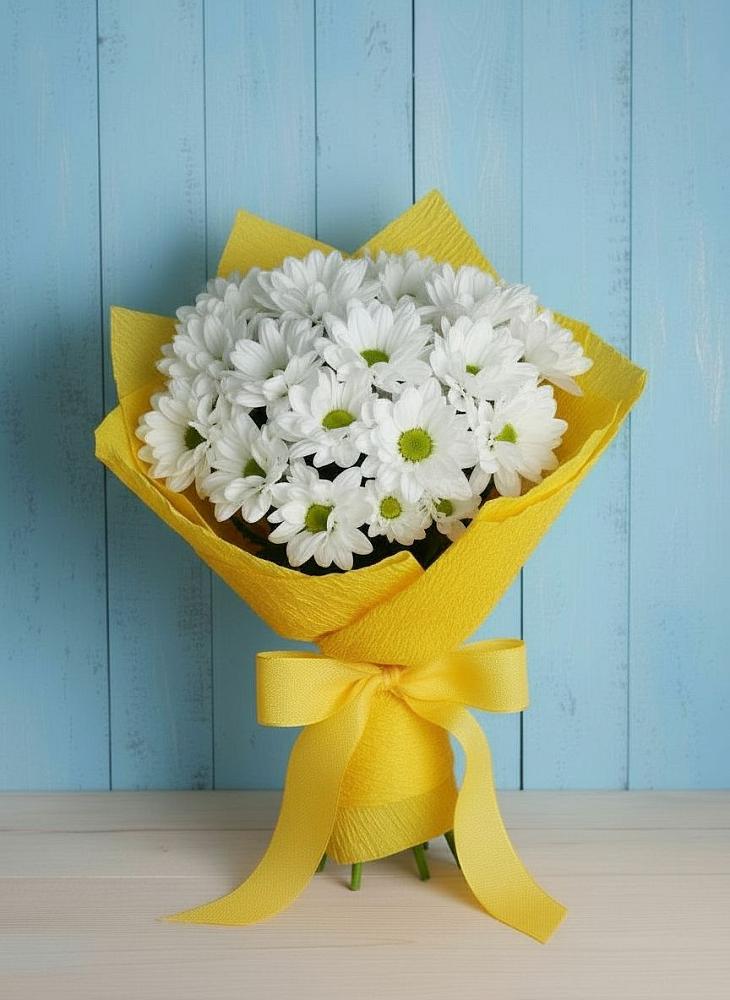 Букет цветов из: Хризантемы в Шалушке