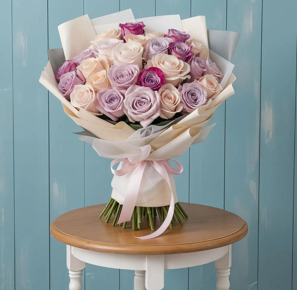 Букет цветов из: Розы в Шалушке