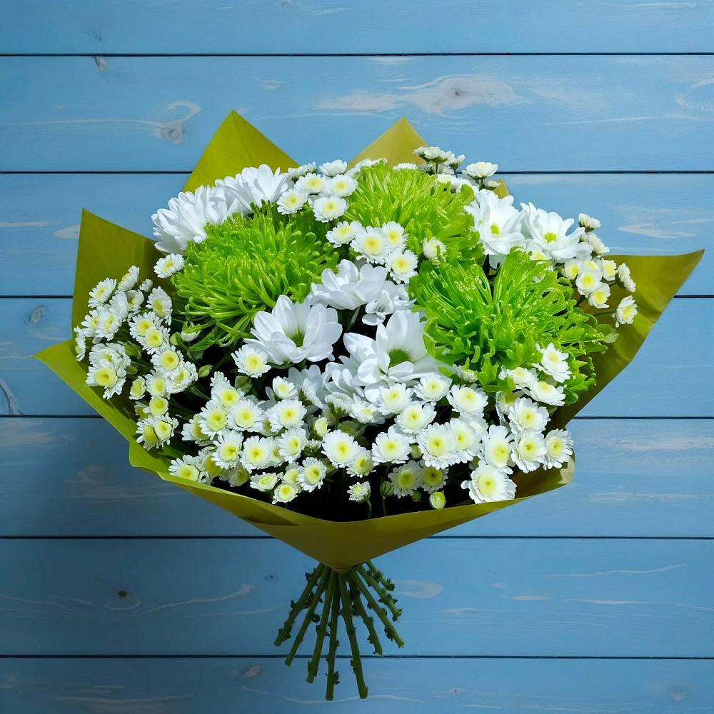 Букет цветов из: Хризантемы в Шалушке