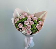 Букет цветов из:  Розы и Хризантемы в Шалушке