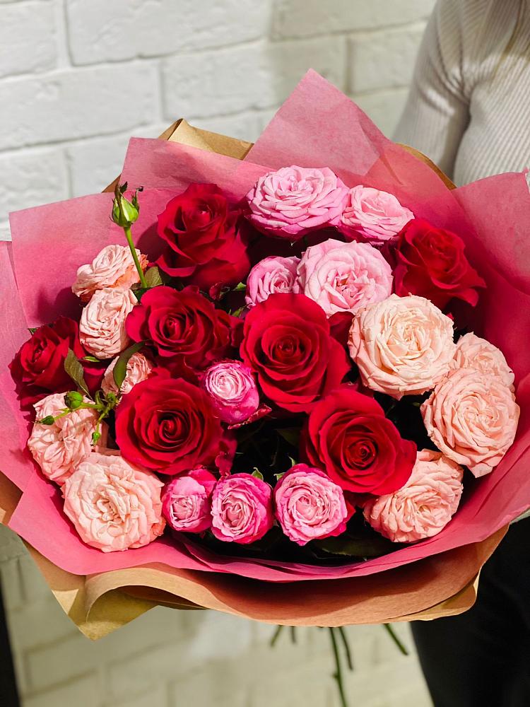 Букет цветов из: Розы в Шалушке