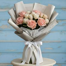 Букет цветов из:  Розы #REPLACE_PRED# Шалушке