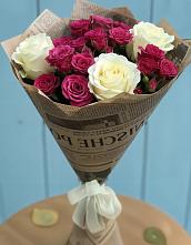 Букет цветов из:  Розы #REPLACE_PRED# Шалушке