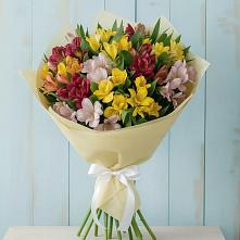 Букет цветов из:  Альстромерии в Шалушке