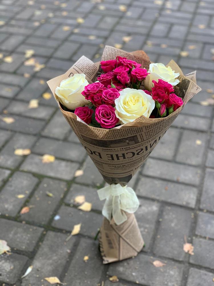 Букет цветов из: Розы в Шалушке