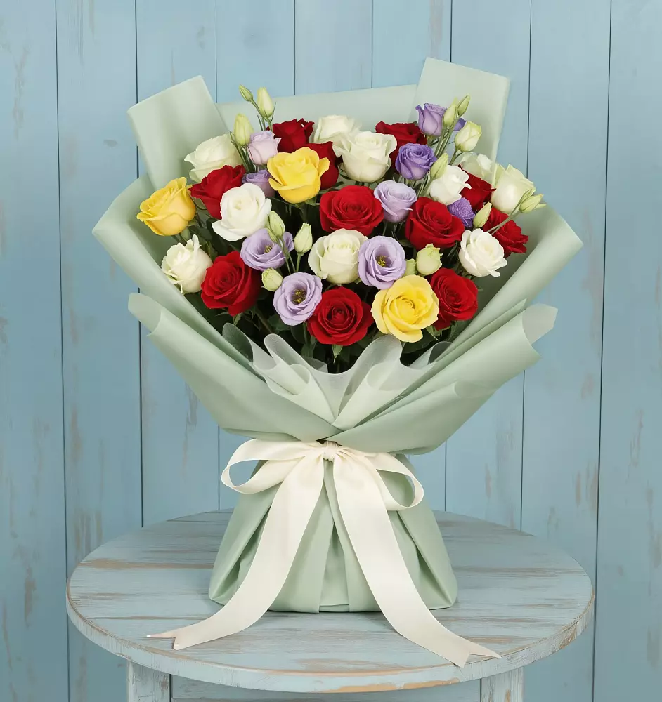 Букет цветов из: Розы в Шалушке