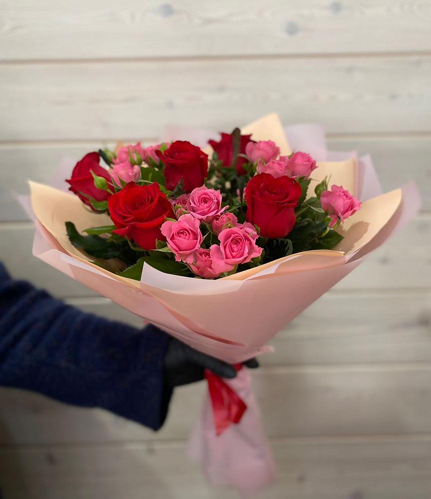 Букет цветов из: Розы в Шалушке
