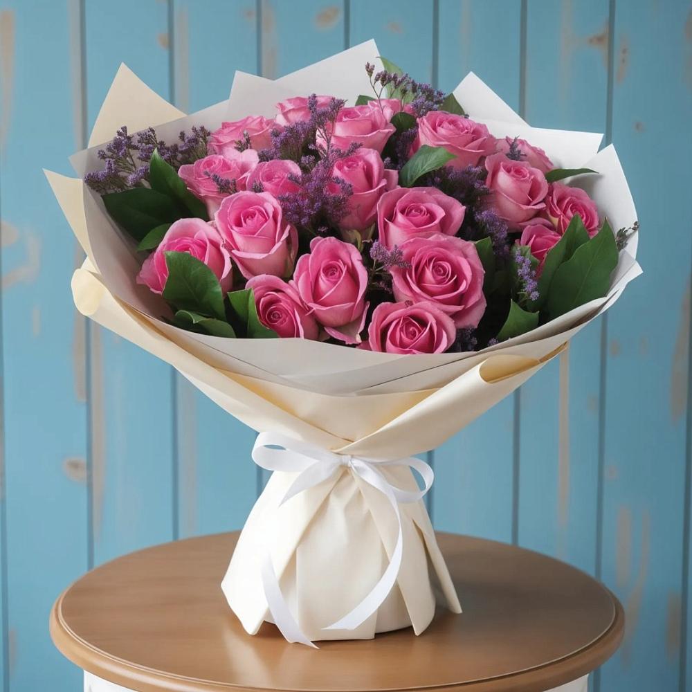 Букет цветов из: Розы в Шалушке