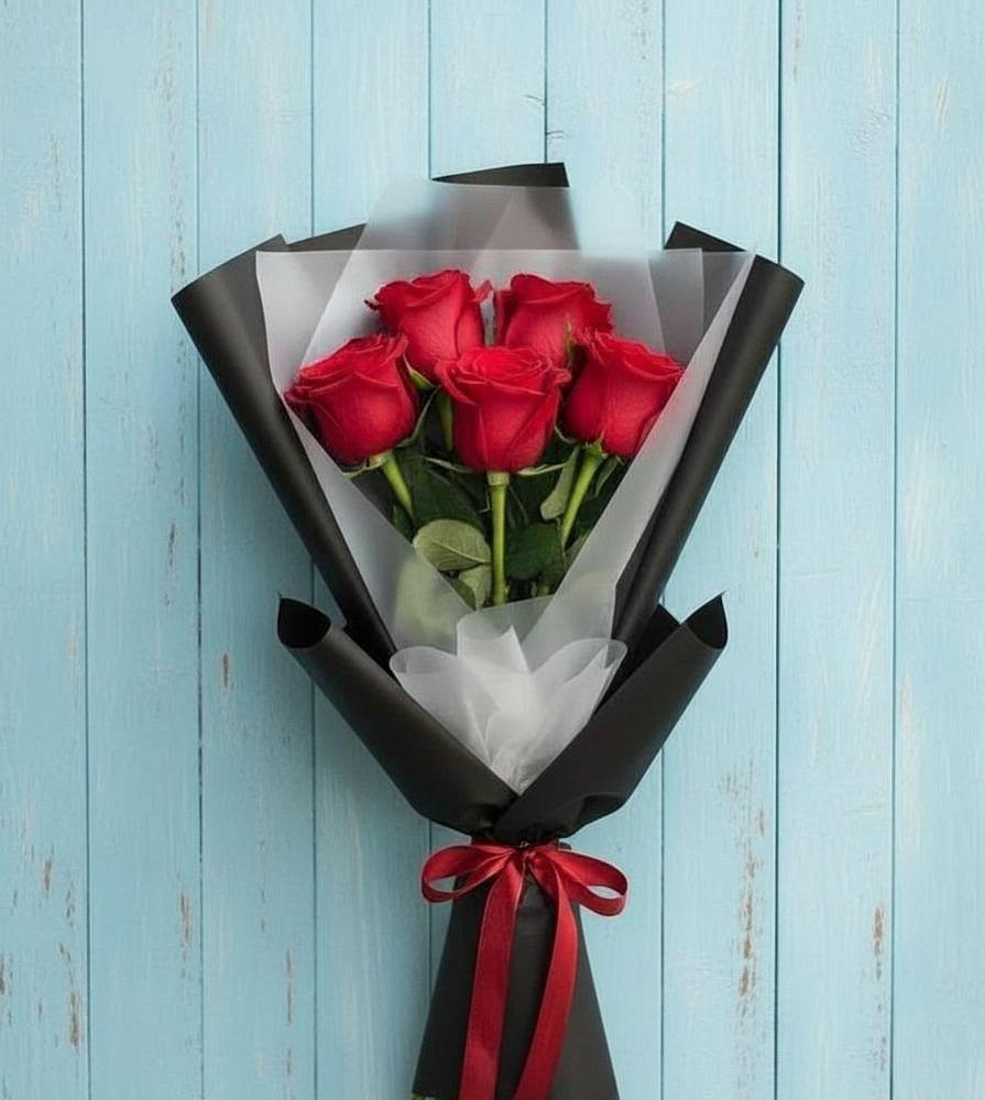 Букет цветов из: Розы в Шалушке