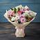Букет цветов из: Хризантемы, Альстромерии и Розы в Шалушке